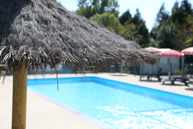 Piscine camping landes